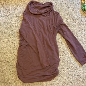 Isabel Maternity funnel neck sweatshirt